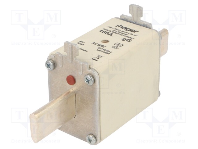 Fuse: fuse; gG; 160A; 500VAC; industrial; NH1C