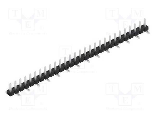 Connector: pin strips; pin header; male; PIN: 28; 2.54mm; SMT; 1x28