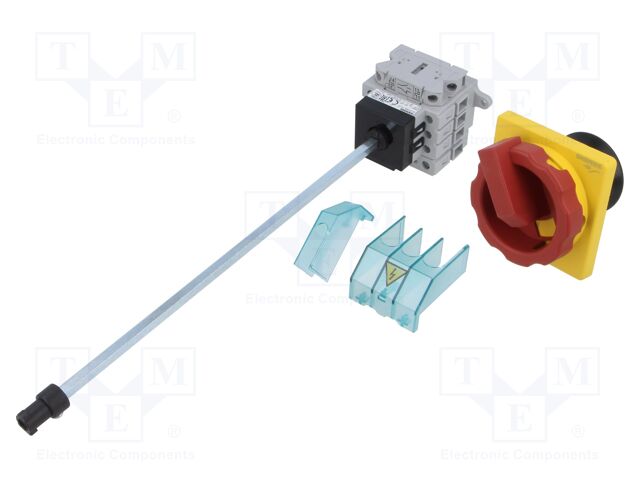 Switch-disconnector; Poles: 3+N; DIN,on panel; 40A; 3LD3; 18.5kW