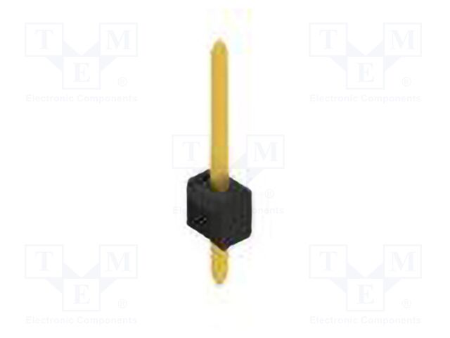 Connector: pin strips; pin header; male; PIN: 1; 2.54mm; THT; 1x1