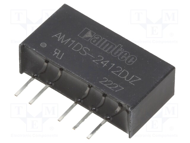 Converter: DC/DC; 1W