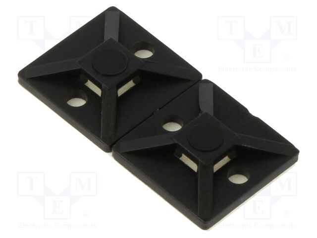 Self-adhesive cable holder; Application: for cable ties