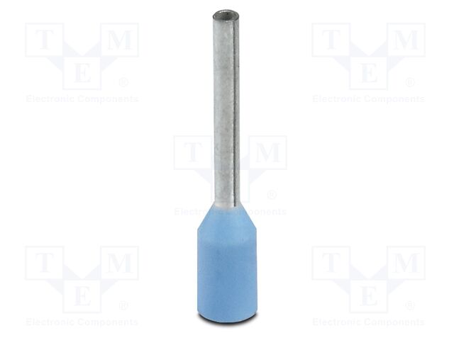 Tip: bootlace ferrule; insulated; copper; 0.25mm2; Bit len: 8mm
