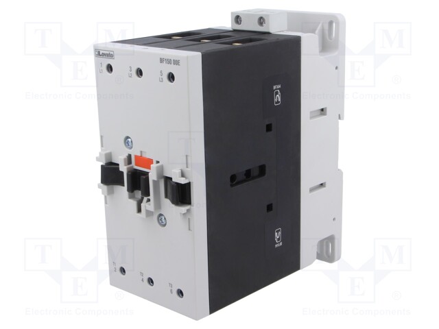 Contactor: 3-pole; NO x3; 100÷250VAC,100÷250VDC; 150A; BF; W: 75mm