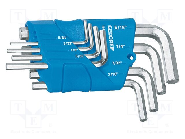 Wrench-set; hex key; 8pcs.