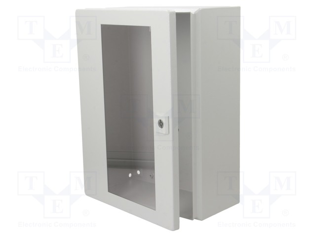 Enclosure: wall mounting; X: 300mm; Y: 400mm; Z: 155mm; BUS BG; IP65