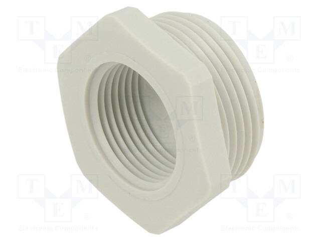 Reduction of threads for glands; Int.thread: PG13,5; polyamide