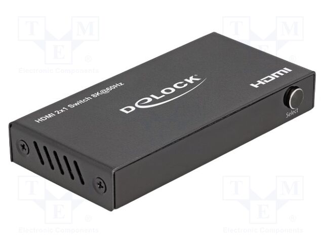 Switch; HDMI 2.1,Ultra High Speed; LED status indicator; black