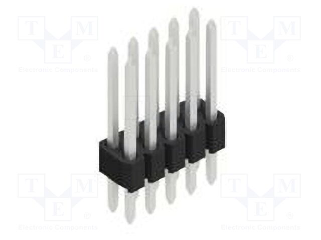 Connector: pin strips; pin header; male; PIN: 10; 1.27mm; THT; 2x5