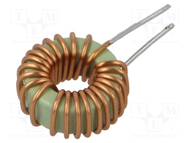 Inductor: wire; THT; 22uH; 12mΩ; 3A