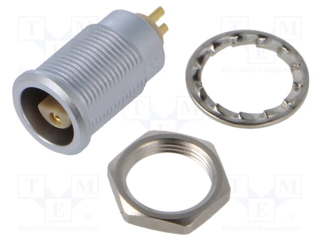 Connector: circular; Series: 0S; socket; male/female; soldering