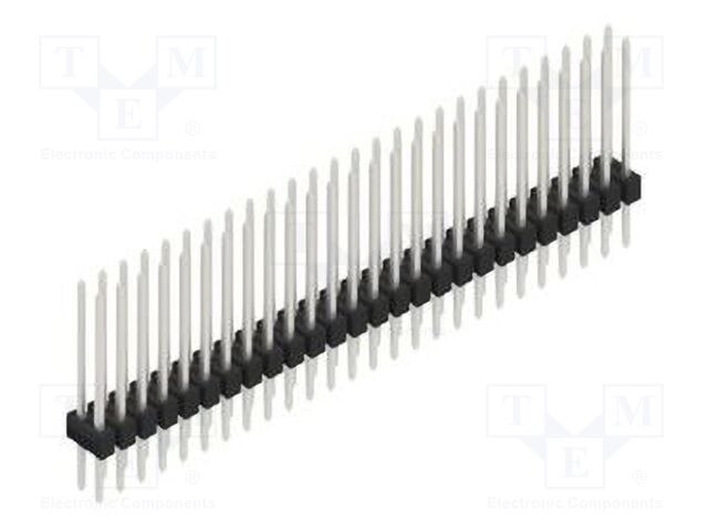 Connector: pin strips; pin header; male; PIN: 52; 2.54mm; THT; 2x26