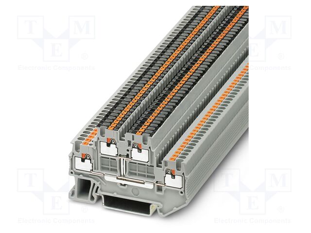 Splice terminal: rail; PT; PA; L: 41.1mm; terminals: 4; W: 3.5mm