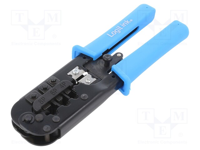Tool: for RJ plug crimping