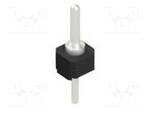Connector: pin strips; pin header; male; PIN: 1; 2.54mm; THT; 1x1