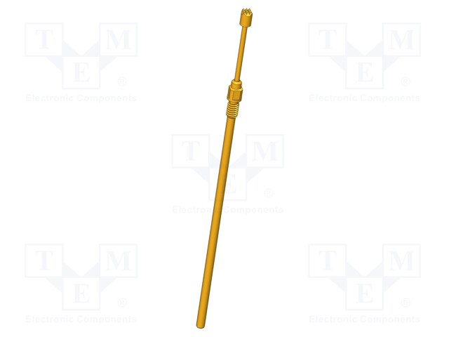 Needle-like test probe; Operational spring compression: 4mm