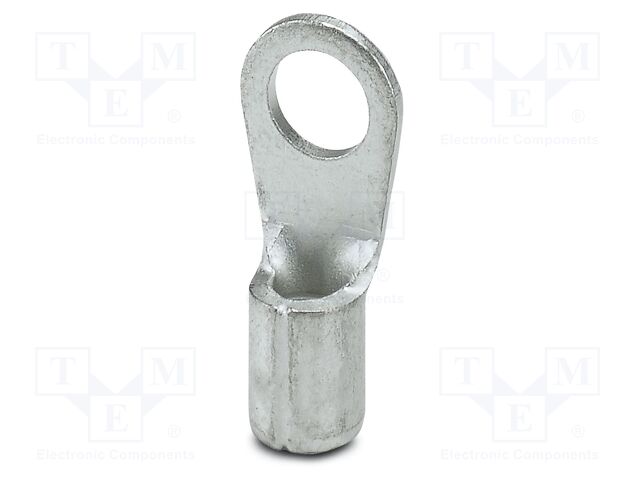 Non-insulated; Body: silver; Tip: ring