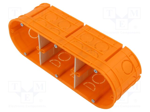 Enclosure: junction box; X: 71mm; Y: 63mm; Z: 213mm; MULTIWALL