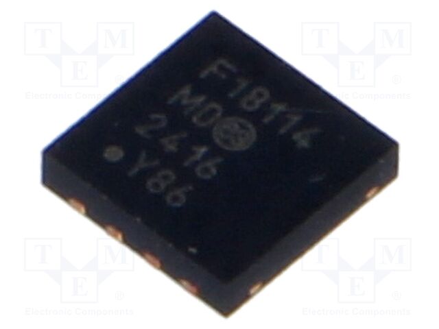 IC: PIC microcontroller; 32MHz; 1.8÷5.5VDC; SMD; DFN8; PIC16; tube