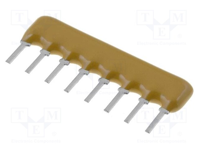 Resistor network: X; 330Ω; No.of resistors: 7; THT; 0.2W; ±2%; 100V