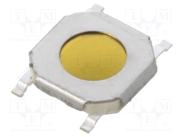 Microswitch TACT; SPST-NO; Pos: 2; 0.02A/15VDC; SMT; none; 2.5N