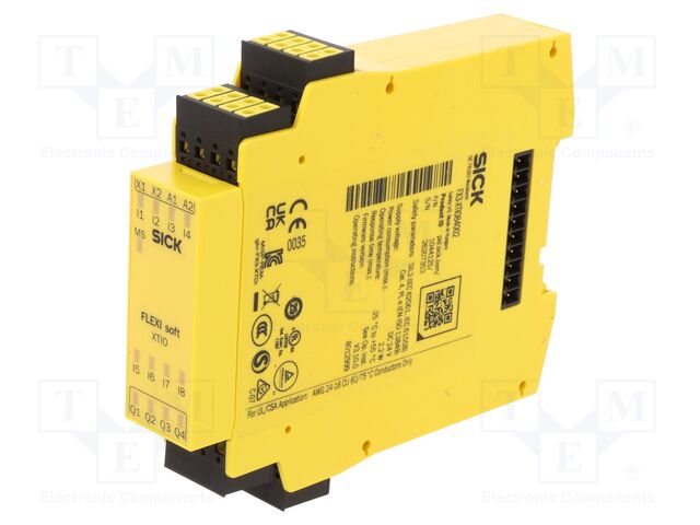 Automation module: I/O; for DIN rail mounting; Flexi Soft; IP20