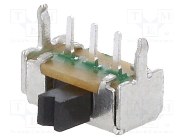 Slide Switch, SPDT, On-None-Off, Through Hole, 200 mA