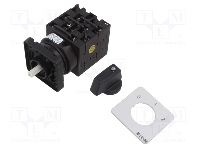 Switch: cam switch; 20A; 6.5kW