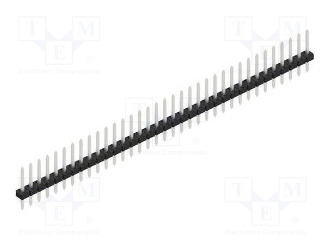 Connector: pin strips; pin header; male; PIN: 35; 2mm; THT; 1x35