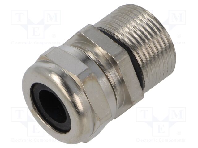 Cable gland; with long thread; PG16; Mat: brass