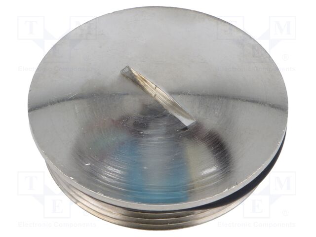 Stopper; M40; Mat: brass; Body plating: nickel