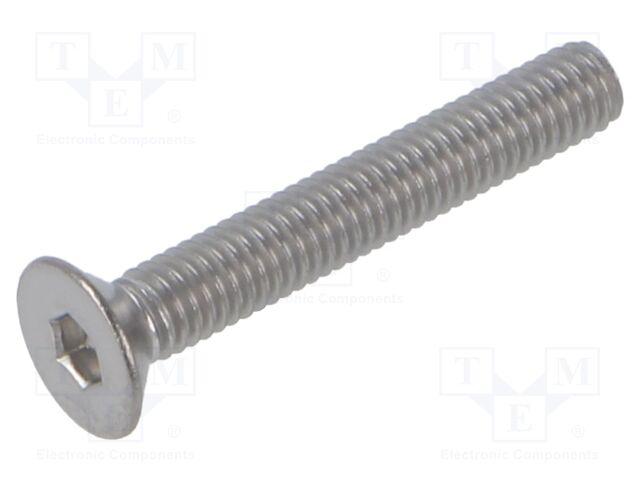 Screw; M3x20; Head: countersunk; hex key; HEX 2mm; DIN 7991