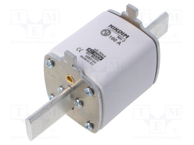 Fuse: fuse; gG; 160A; 800VAC; industrial; NH2