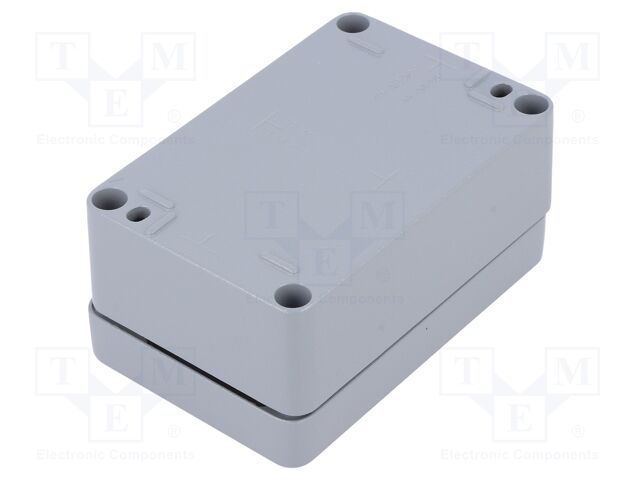 Enclosure: multipurpose; X: 66mm; Y: 100mm; Z: 46mm; EURONORD; grey