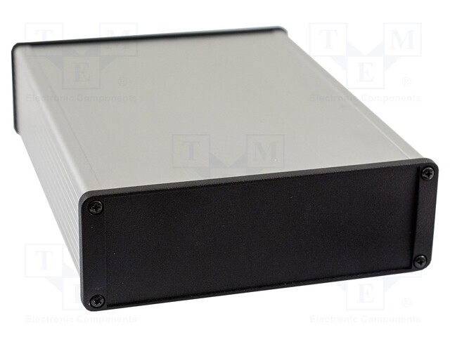 Enclosure: shielding; X: 165mm; Y: 220mm; Z: 55mm; aluminium; natural