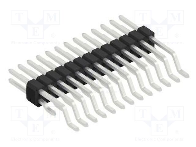 Connector: pin strips; pin header; male; PIN: 26; 1.27mm; SMT; 2x13