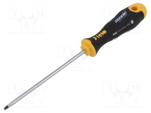 Screwdriver; slot; 3,5x0,6mm; ERGONIC®