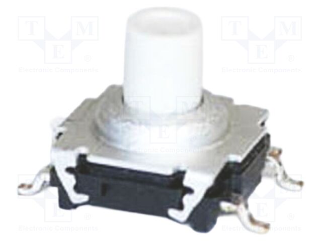 Microswitch TACT; SPST-NO; Pos: 2; 0.05A/12VDC; SMT; none; 1.6N