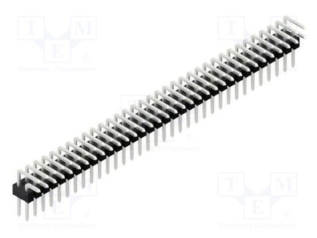 Connector: pin strips; pin header; male; PIN: 68; 2.54mm; THT; 2x34