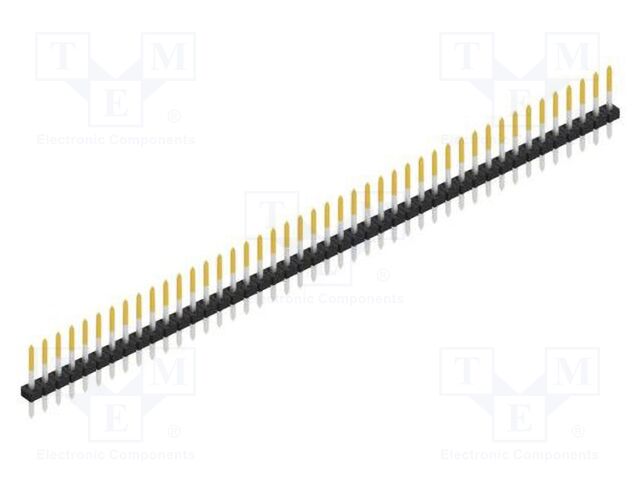 Connector: pin strips; pin header; male; PIN: 44; 2mm; THT; 1x44