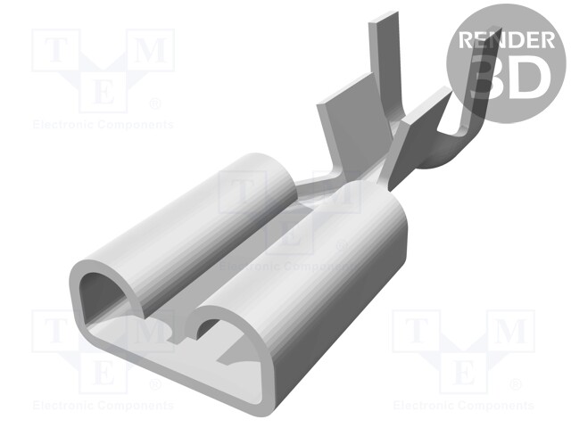 Terminal: flat; 4.8mm; 0.8mm; female; 0.5÷1.5mm2; crimped; straight