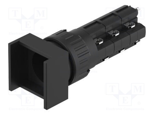 Switch: body; 16mm; Stabl.pos: 1; NC x3 + NO x3; Pos: 2; 51