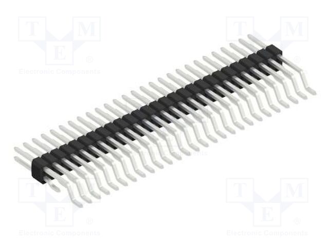 Connector: pin strips; pin header; male; PIN: 54; 1.27mm; SMT; 2x27