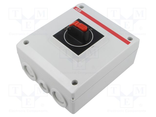 Safety switch-disconnector; Poles: 3; 23A; IP65