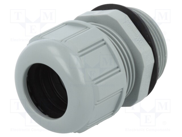 Cable gland; M32; IP68; Mat: polyamide; dark grey; UL94V-2