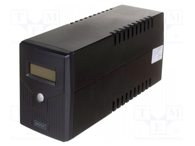 Power supply: UPS; 480W; 800VA; 207÷253V; Schuko x2; 142x101x298mm