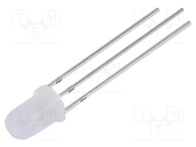 LED; 5mm; yellow/green; 60°; Front: convex; 1.9÷2.4/2.7÷3.2V; 96mW