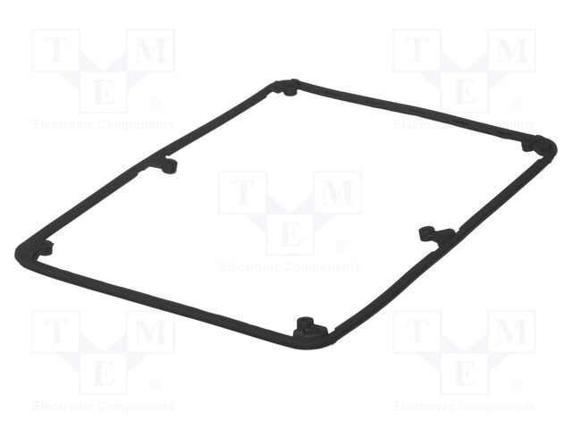 Gasket; elastomer thermoplastic TPE; Series: BoPad; Colour: black