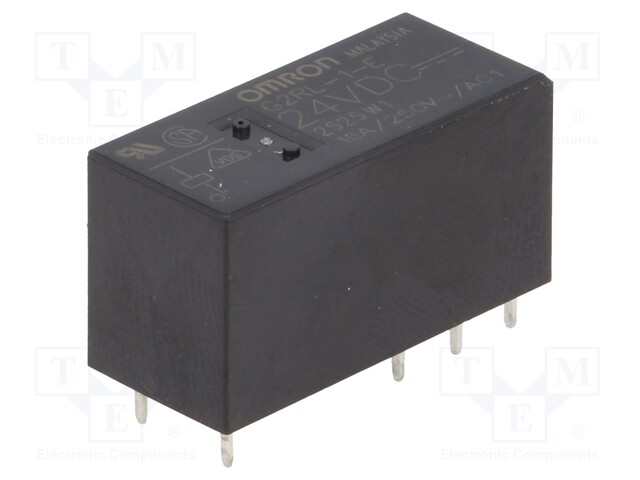 Relay: electromagnetic; SPDT; Ucoil: 24VDC; 16A/250VAC; 16A/24VDC