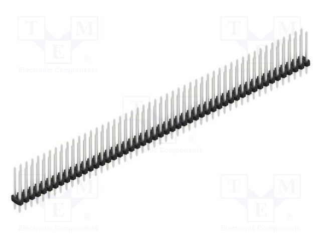 Connector: pin strips; pin header; male; PIN: 100; 2mm; THT; 2x50